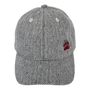 Montana Grizzlies Bear Paw Herringbone Strapback Dad Hat Legacy Cap
